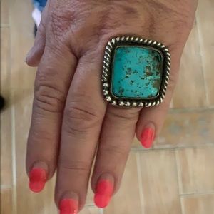 Sterling silver and Turquoise ring.
